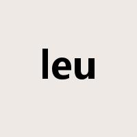 leu是什么意思