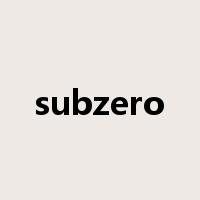 subzero是什么意思