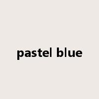 pastel blue是什么意思