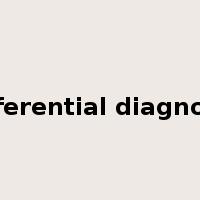 differential diagnosis是什么意思
