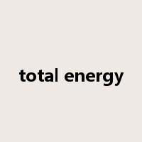 total energy是什么意思