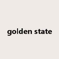 golden state是什么意思