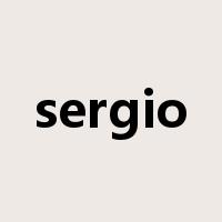 sergio是什么意思