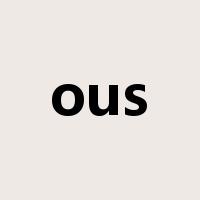 ous是什么意思
