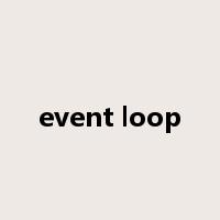 event loop是什么意思