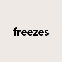 freezes是什么意思