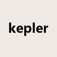 kepler是什么意思