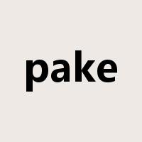 pake是什么意思
