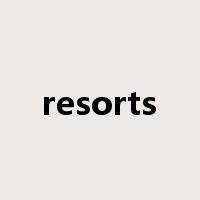 resorts是什么意思