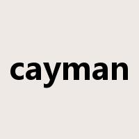 cayman是什么意思