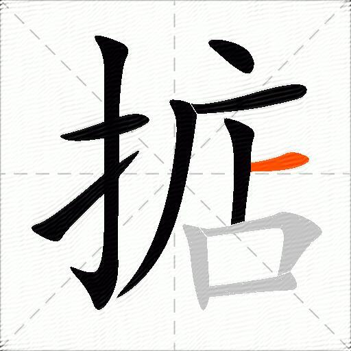 掂