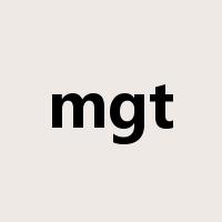 mgt是什么意思