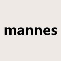 mannes是什么意思