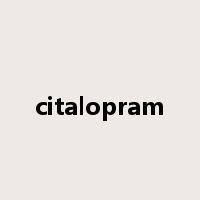 citalopram是什么意思