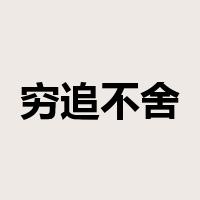 穷追不舍是什么意思