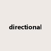 directional是什么意思
