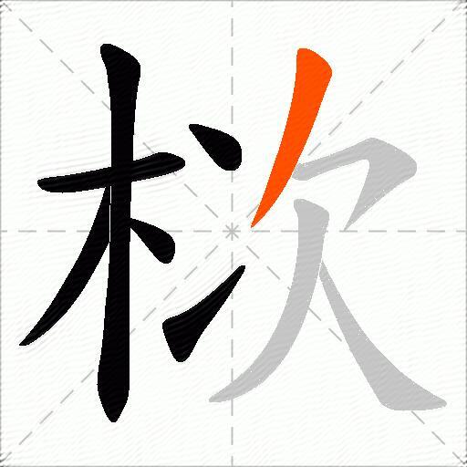 栨