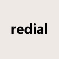 redial是什么意思