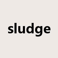 sludge是什么意思