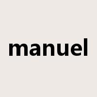 manuel是什么意思