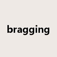 bragging是什么意思