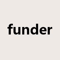 funder是什么意思