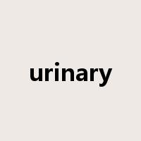 urinary是什么意思