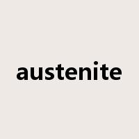austenite是什么意思