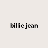 billie jean是什么意思