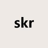 skr是什么意思