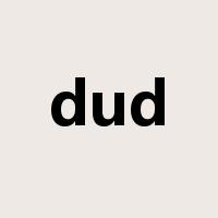 dud是什么意思