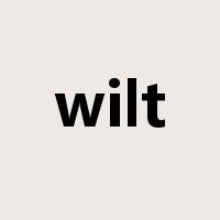 wilt是什么意思