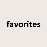 favorites是什么意思