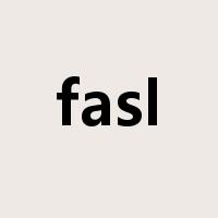 fasl是什么意思