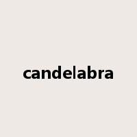 candelabra是什么意思