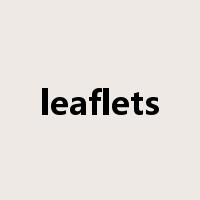 leaflets是什么意思