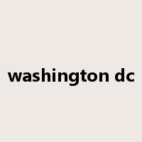 washington dc是什么意思