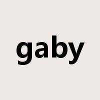gaby是什么意思