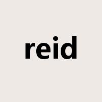 reid是什么意思