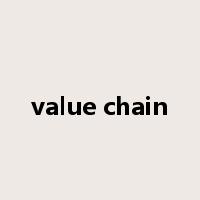 value chain是什么意思