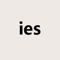 ies是什么意思
