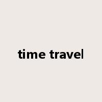 time travel是什么意思