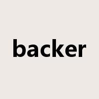 backer是什么意思