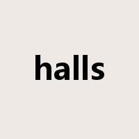 halls是什么意思