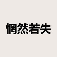 惘然若失是什么意思