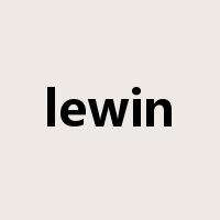 lewin是什么意思