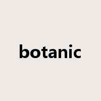 botanic是什么意思