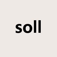 soll是什么意思