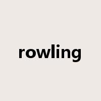 rowling是什么意思