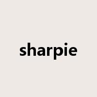 sharpie是什么意思